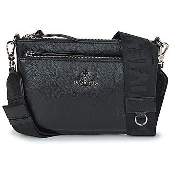 Borsa a tracolla donne Vivienne Westwood  PENNY DB POUCH CROSSBODY  Nero