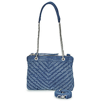 Borsa a tracolla donne Ikks  1440 REPORTER B  Blu