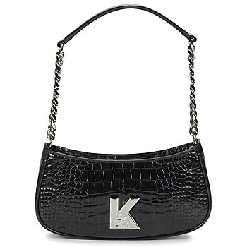 Borsa a spalla donne Karl Lagerfeld  K/KAMEO SHOULDERBAG CROC  Nero