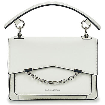 Borsa a tracolla donne Karl Lagerfeld  K/SEVEN GRAINY SB  Bianco