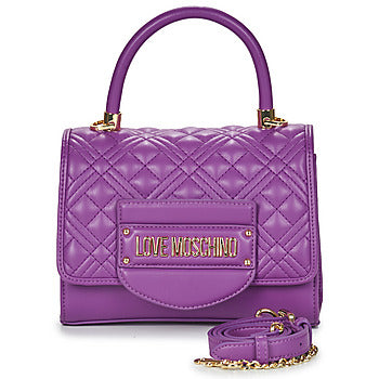 Borsette donne Love Moschino  QUILTED TAB  Viola