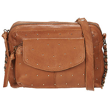 Borsa a tracolla donne Pieces  PCNAINA STUD   Marrone