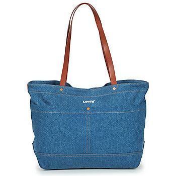 Borsa a spalla donne Levis  WOMEN'S HERITAGE TOTE-ALL  Blu