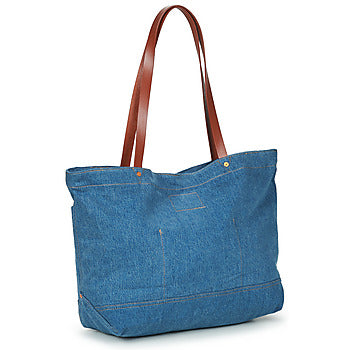 Borsa a spalla donne Levis  WOMEN'S HERITAGE TOTE-ALL  Blu