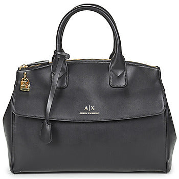 Borsette donne Armani Exchange  TOTE L - WOMAN'S TOTE L  Nero