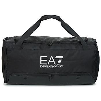 Borsa da sport donne Emporio Armani EA7  TRAIN LOGO SERIES U MEDIUM GYM BAG  Nero