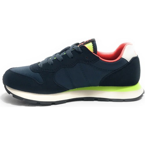 Sun68 Tom Fluo (Z44102) Scarpe Tempo Libero Uomo - Navy Blue