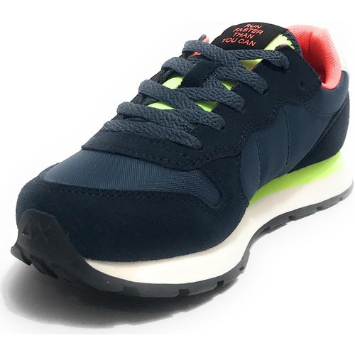 Sun68 Tom Fluo (Z44102) Scarpe Tempo Libero Uomo - Navy Blue