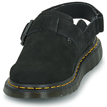 Scarpe donne Dr. Martens Jorge Ii Black E.H Suede Nero