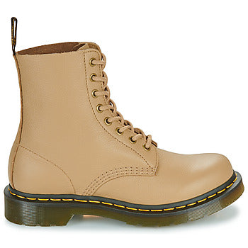 Stivaletti donne Dr. Martens 1460 Pascal Savannah Tan Virginia Beige