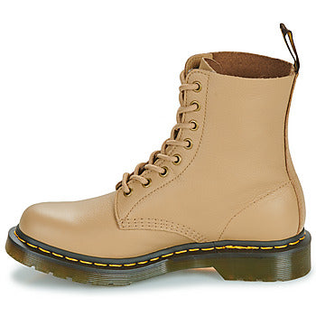 Stivaletti donne Dr. Martens 1460 Pascal Savannah Tan Virginia Beige