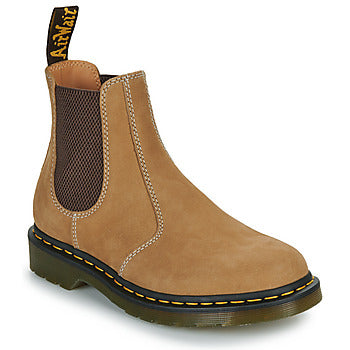 Stivaletti donne Dr. Martens 2976 Savannah Tan Tumbled Nubuck+E.H.Suede Beige