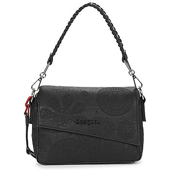 Borsa a tracolla donne Desigual  BOLS DEJAVU PHUKET MINI  Nero