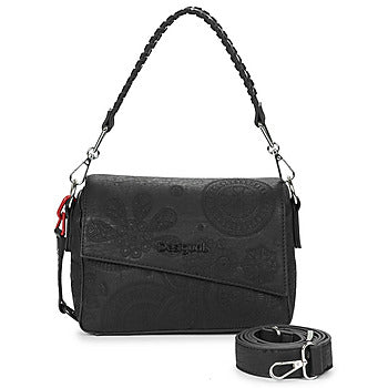 Borsa a tracolla donne Desigual  BOLS DEJAVU PHUKET MINI  Nero