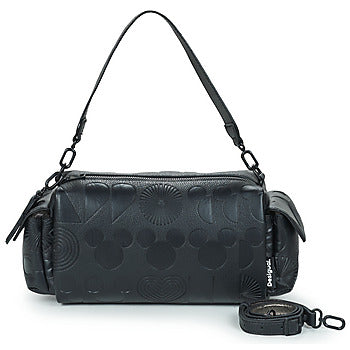 Borsette donne Desigual  BAG ALL MICKEY HABANA LONG  Nero