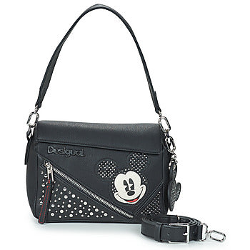 Borsa a spalla donne Desigual  BAG MICKEY STUDSTYLE PHUKET MINI NO FLAP  Nero