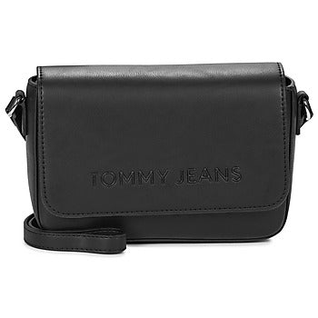 Borsa a tracolla donne Tommy Jeans  ESS MUST FLAP CROSSOVER  Nero