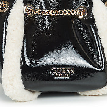 Borsa a spalla donne Guess  DAVIKA CONVERTIBLE CROSSBODY  Nero