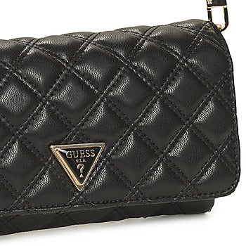 Borsa a tracolla donne Guess  GIULLY MINI BAG  Nero