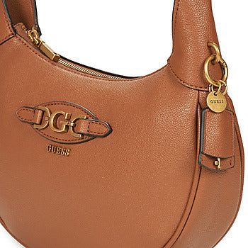 Borsa a spalla donne Guess  MALVA HOBO  Marrone