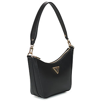 Borsa a spalla donne Guess  ACO GLORIANNA TOP ZIP SHLOUDER  Nero