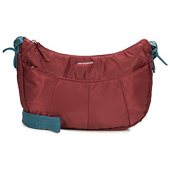 Borsa a tracolla donne Bensimon  HALF MOON BAG  Bordeaux