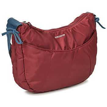 Borsa a tracolla donne Bensimon  HALF MOON BAG  Bordeaux