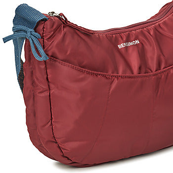 Borsa a tracolla donne Bensimon  HALF MOON BAG  Bordeaux