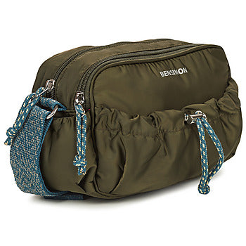 Borsa a tracolla donne Bensimon  SMALL BAG MADRAS  Kaki