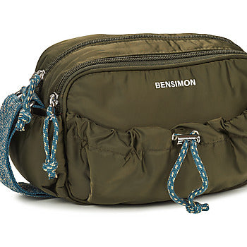 Borsa a tracolla donne Bensimon  SMALL BAG MADRAS  Kaki