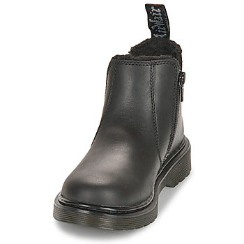 Stivaletti bambini ragazzo Dr. Martens 2976 Leonore Mono J Black Republic Wp Nero