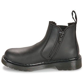 Stivaletti bambini ragazzo Dr. Martens 2976 Leonore Mono J Black Republic Wp Nero