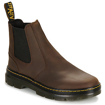 Stivaletti uomini Dr. Martens Embury Leather Gaucho Crazy Horse Marrone