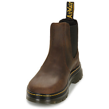 Stivaletti uomini Dr. Martens Embury Leather Gaucho Crazy Horse Marrone