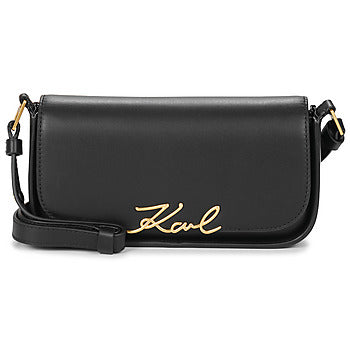 Borsa a spalla donne Karl Lagerfeld  K/SIGNATURE CB  Nero