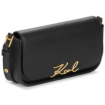 Borsa a spalla donne Karl Lagerfeld  K/SIGNATURE CB  Nero