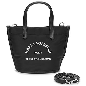 Borsette donne Karl Lagerfeld  RSG NYLON MINI TOTE  Nero