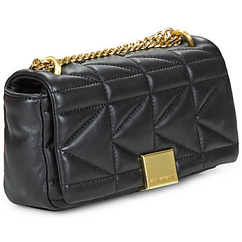 Borsa a tracolla donne Karl Lagerfeld  K/KUILT SM CROSSBODY  Nero