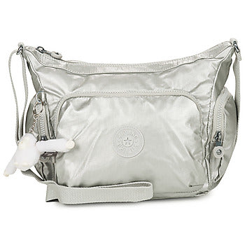 Borsa a tracolla donne Kipling  GABB S  Argento