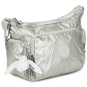 Borsa a tracolla donne Kipling  GABB S  Argento