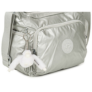 Borsa a tracolla donne Kipling  GABB S  Argento