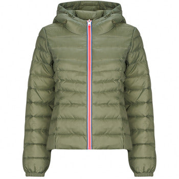 Piumino donne Only  ONLTAHOE CONTRAST HOOD JACKET  Kaki