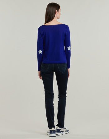 Maglione donne Only  ONLHANNA   Blu