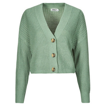 Gilet / Cardigan donne Only  ONLCAROL   Verde