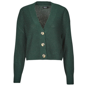 Gilet / Cardigan donne Only  ONLCAROL   Verde