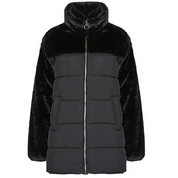 Piumino donne Only  ONLWANJA FUR PUFFER MIX COAT CC OTW  Nero