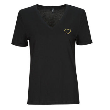 T-shirt donne Only  ONLKITA  Nero