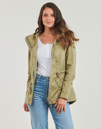 Parka donne Only  ONLLORCA 2023 CANVAS PARKA CC  Verde