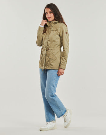 Parka donne Only  ONLLORCA 2023 CANVAS PARKA CC  Verde