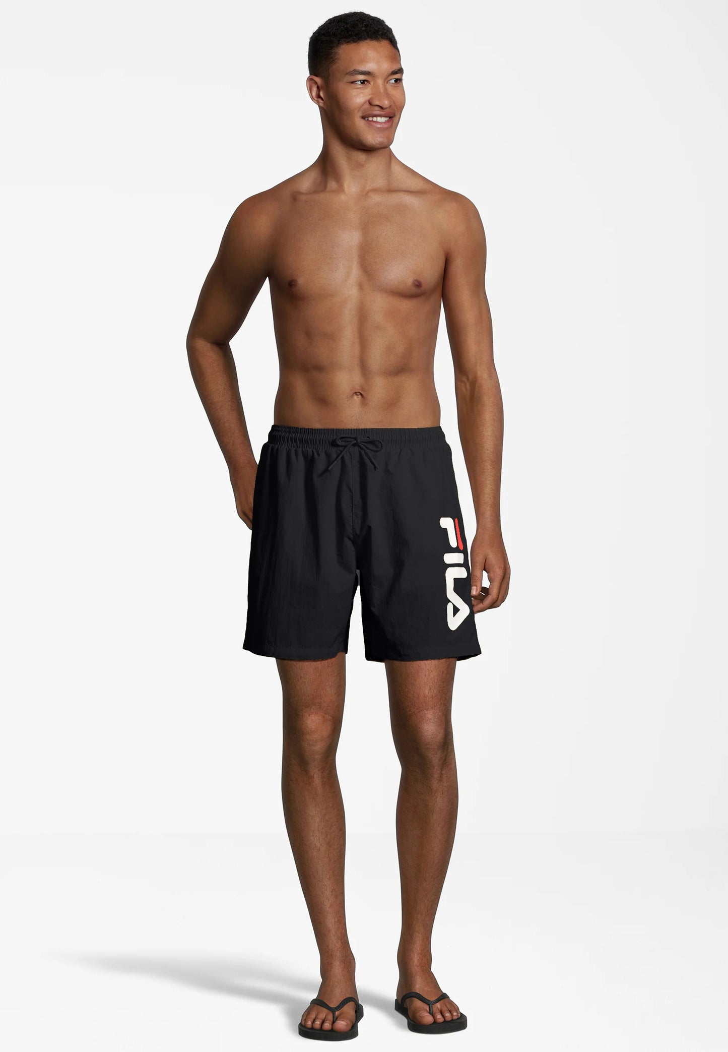 FILA Men SWASILAND beach shorts, Bermuda Mare - Nero